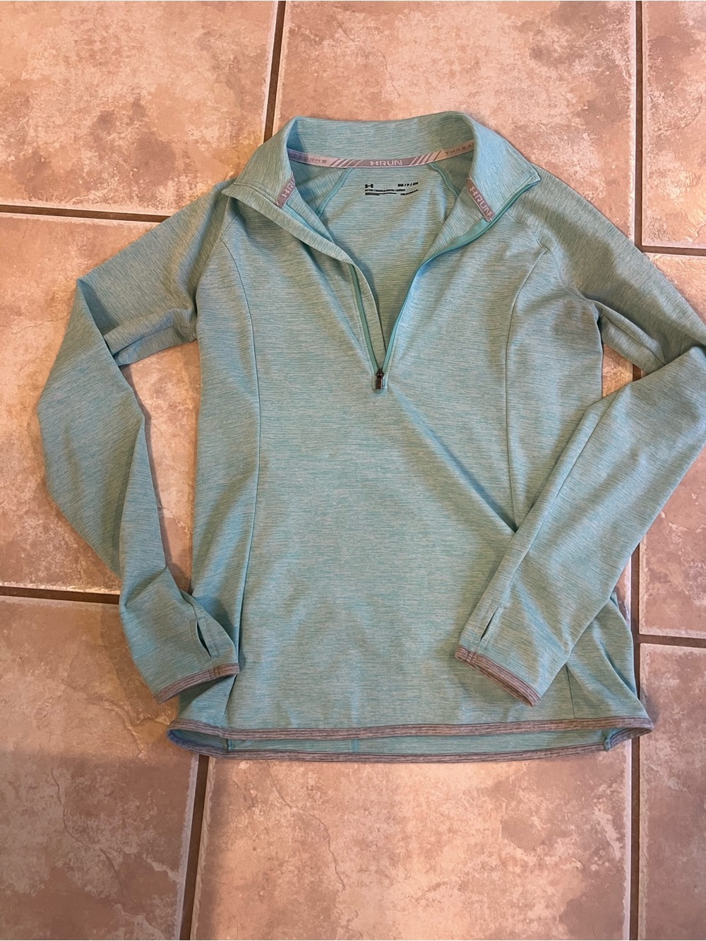 Under Armour Women's Mint Quarter-Zip Pullover